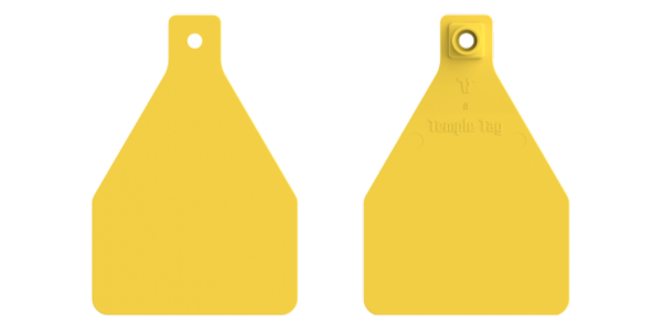 Herdsman Cow Tags Custom 2 Side - 25 Tags