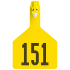 Z1 Pre-Numbered Cow Tags - 25 Tags
