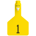 Z1 Pre-Numbered Long Neck Calf Tags - 25 Tags