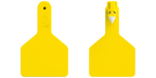 Z1 Long Neck Calf Tags Custom 2 Side - 25 Tags