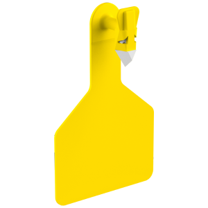 Z1 Blank Long Neck Calf Tags - 25 Tags