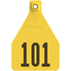 Herdsman Pre-Numbered Cow Tags - 25 Tags