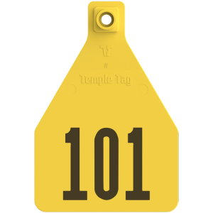 Herdsman Pre-Numbered Cow Tags - 25 Tags