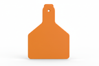 Orange Z1 Blank Calf Tags