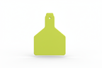 Chartreuse Z1 Blank Calf Tags
