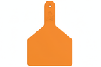 Orange Z1 Blank Cow Tags