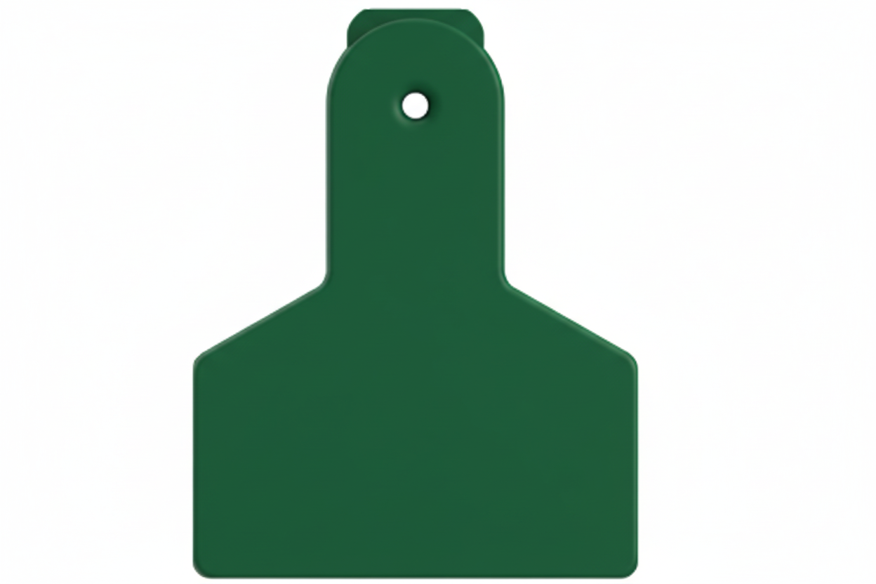 Green Z1 Blank Small Animal Tags