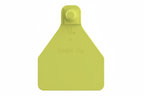 Chartreuse Herdsman Blank Calf Tags