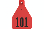 Red Herdsman Pre-Numbered Cow Tags
