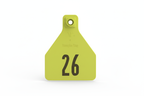 Chartreuse Herdsman Pre-Numbered Calf Tags