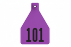 Purple Herdsman Pre-Numbered Cow Tags