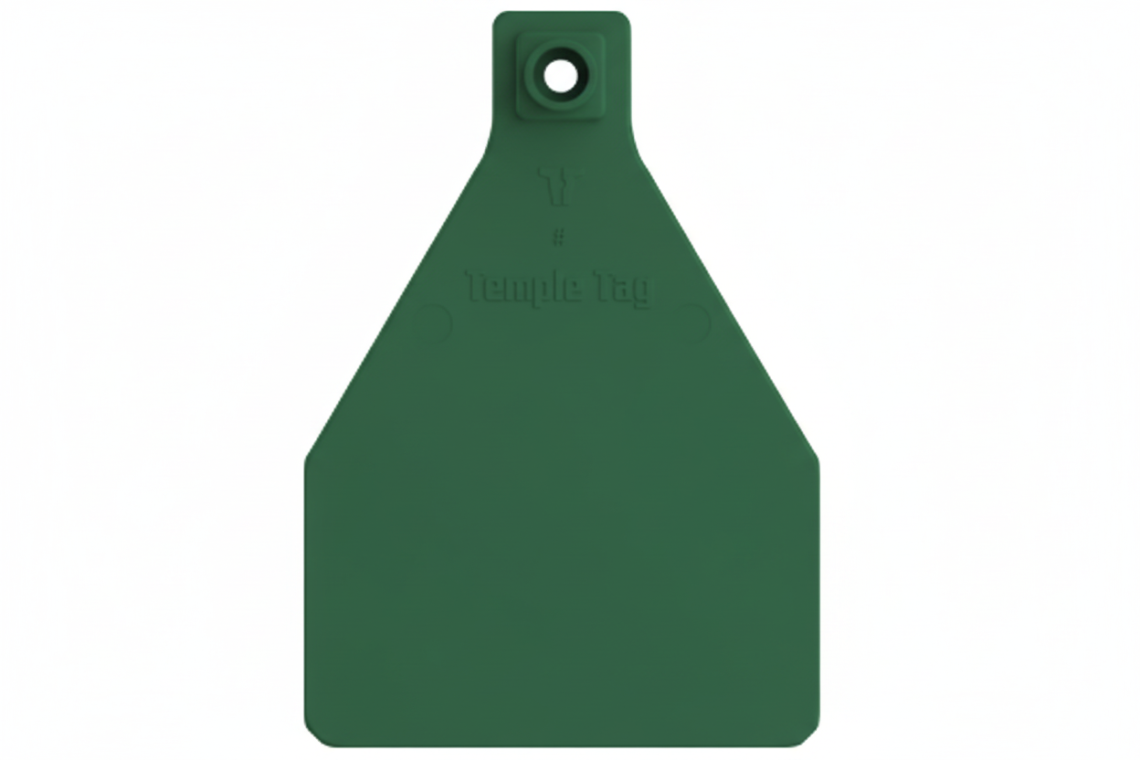 Green Herdsman Blank Cow Tags
