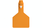 Orange Z1 Blank Long Neck Calf Tags