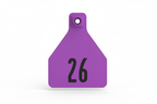 Purple Herdsman Pre-Numbered Calf Tags