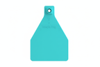 Turquoise Herdsman Blank Cow Tags