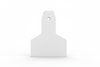 White Z1 Blank Small Animal Tags