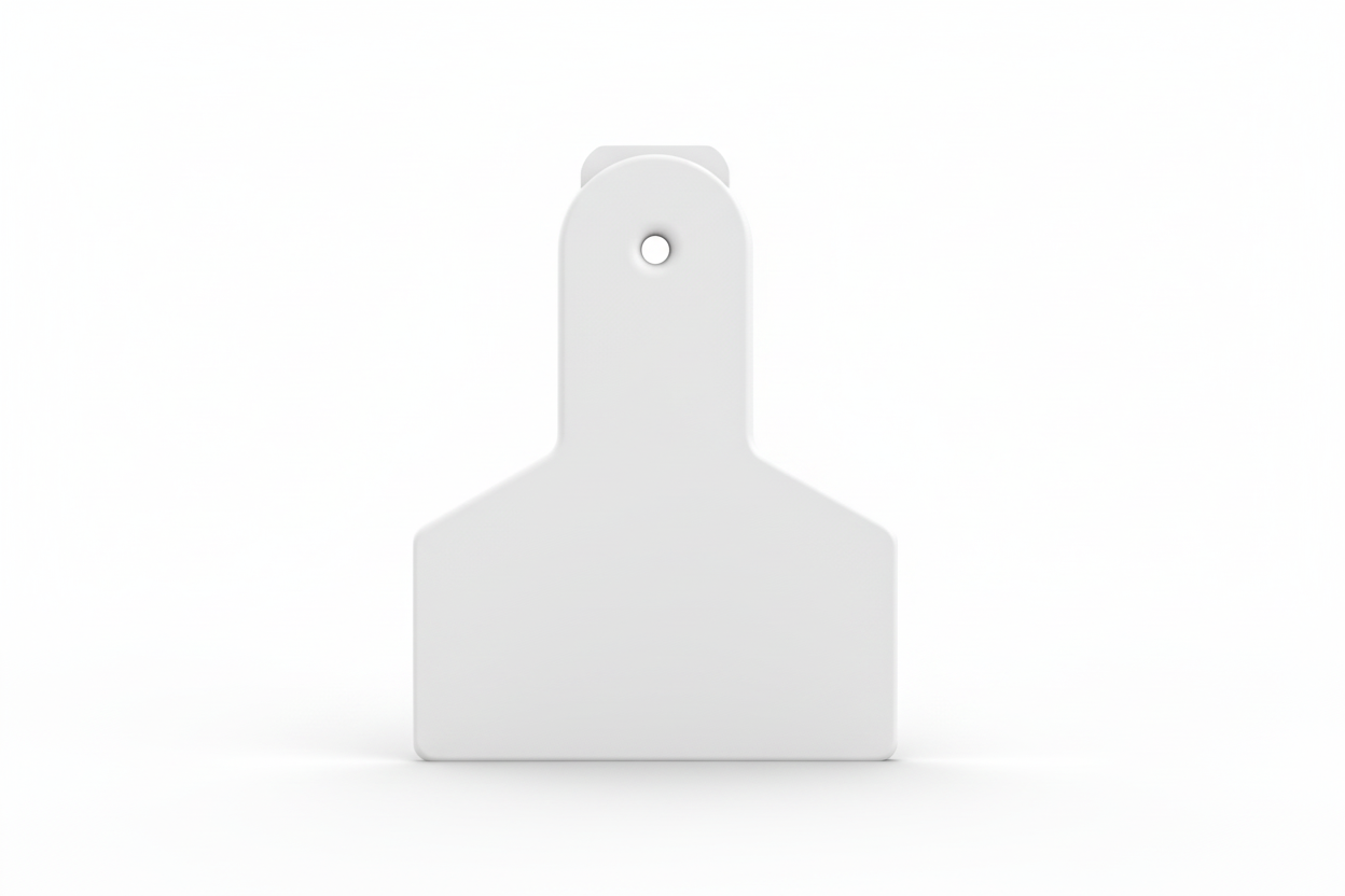White Z1 Blank Small Animal Tags