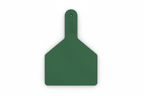 Green Z1 Blank Cow Tags
