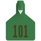 Medium-Dark Green Tag